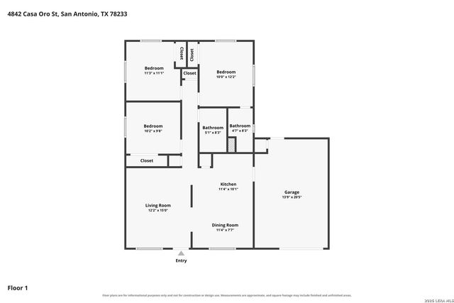 4842 CASA ORO ST, San Antonio, TX 78233