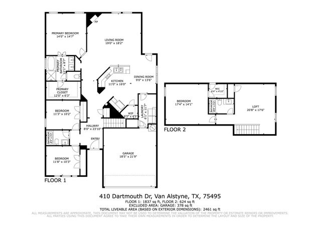 410 Dartmouth Drive, Van Alstyne, TX 75496