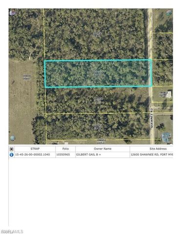 12600 Shawnee RD, Fort Myers, FL 33913