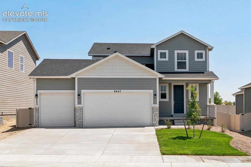 9647 Blaurock Drive, Fountain, CO 80817 — exterior