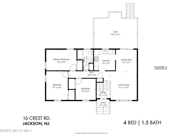 16 Crest Road, Jackson, NJ 08527