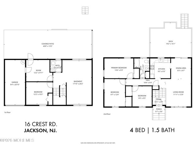 16 Crest Road, Jackson, NJ 08527