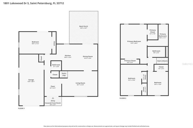 1801 LAKEWOOD DRIVE S, St Petersburg, FL 33714