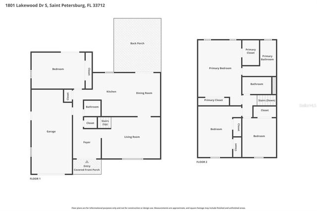 1801 LAKEWOOD DRIVE S, St Petersburg, FL 33714