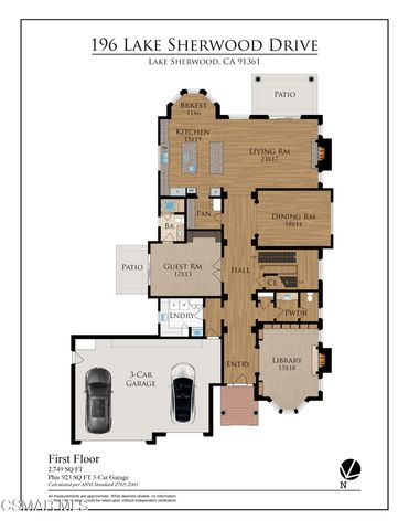 196 Lake Sherwood Drive, Lake Sherwood, CA 91361