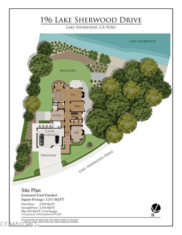 196 Lake Sherwood Drive, Lake Sherwood, CA 91361