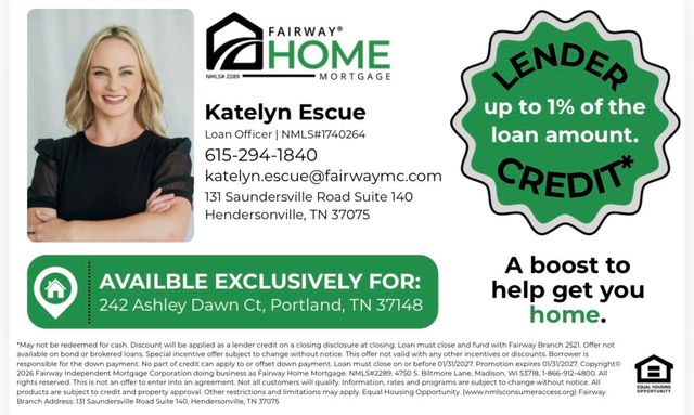242 Ashley Dawn Ct, Portland, TN 37148
