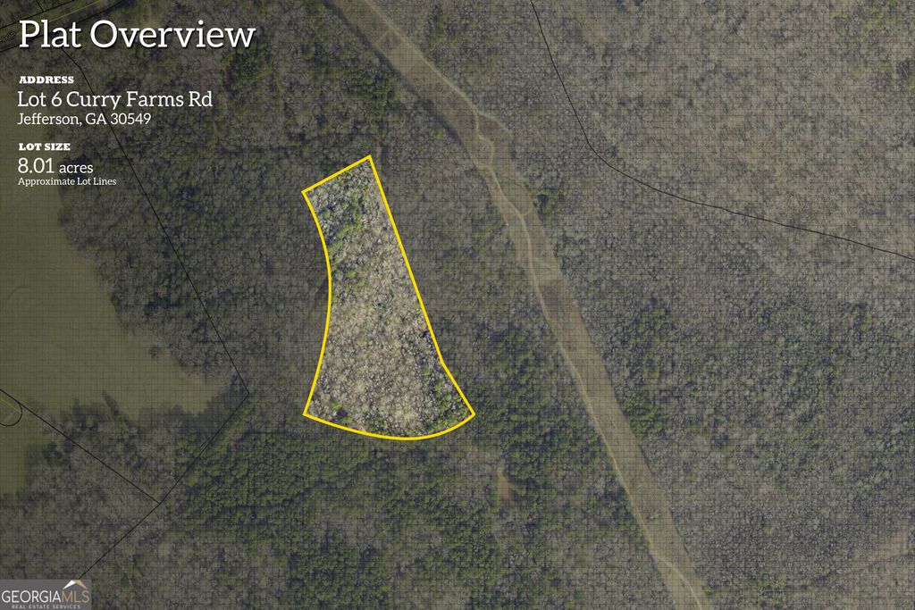 0 Curry Farms Road LOT 6, Jefferson, GA 30549