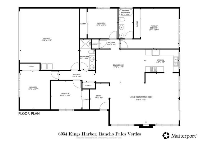 6954 Kings Harbor, Rancho Palos Verdes, CA 90275