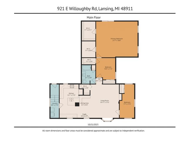 921 E Willoughby Road, Lansing, MI 48911