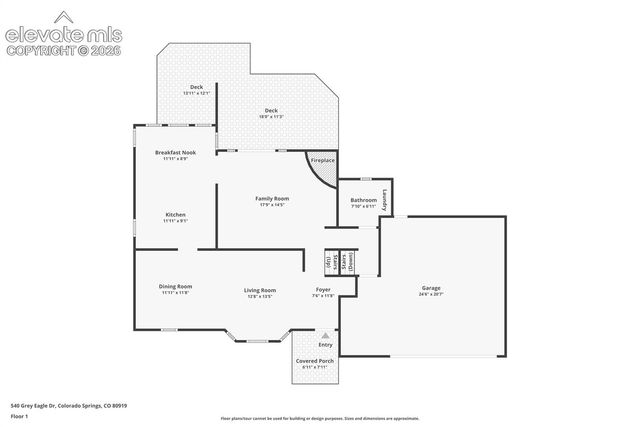 540 Grey Eagle Drive, Colorado Springs, CO 80919