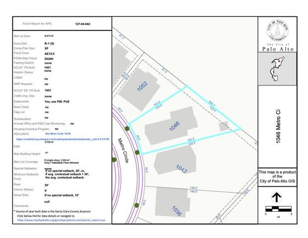 1046 Metro Circle, Palo Alto, CA 94303