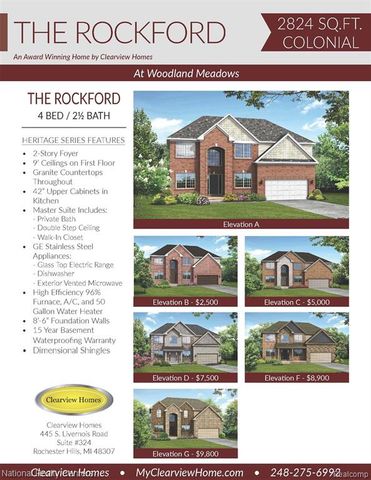 10392 Valley Creek Drive, Goodrich, MI 48438