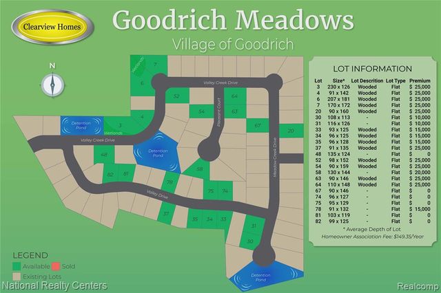 10392 Valley Creek Drive, Goodrich, MI 48438