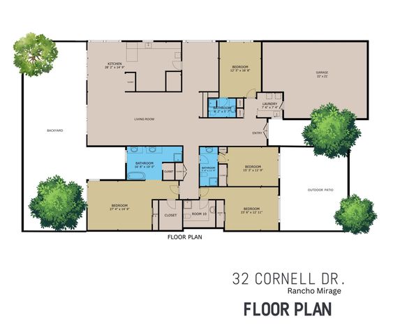 32 Cornell Drive, Rancho Mirage, CA 92270