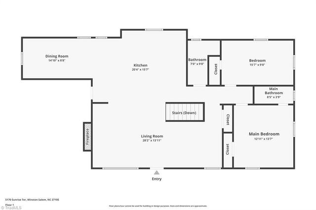 5170 Sunrise Terrace, Winston-salem, NC 27105