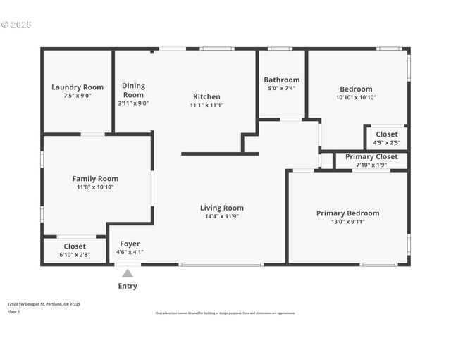 12920 Sw DOUGLAS St, Portland, OR 97225