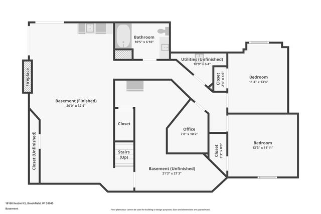 18160 Kestrel COURT, Brookfield, WI 53045