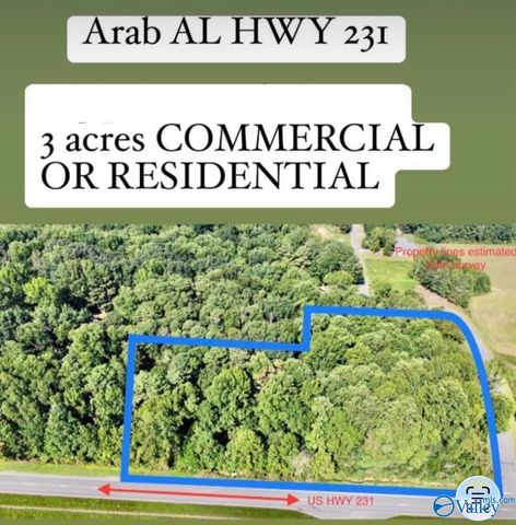 2.93 Acres Highway 231, Arab, AL 35016