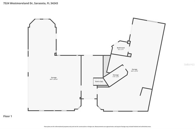 7524 WESTMORELAND DRIVE, Sarasota, FL 34243