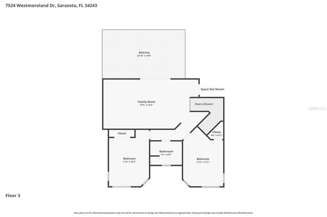 7524 WESTMORELAND DRIVE, Sarasota, FL 34243