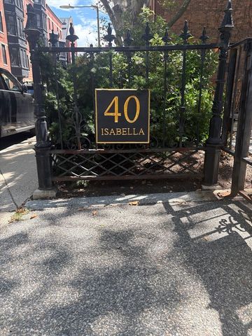 40 Isabella 2E, Boston, MA 02116