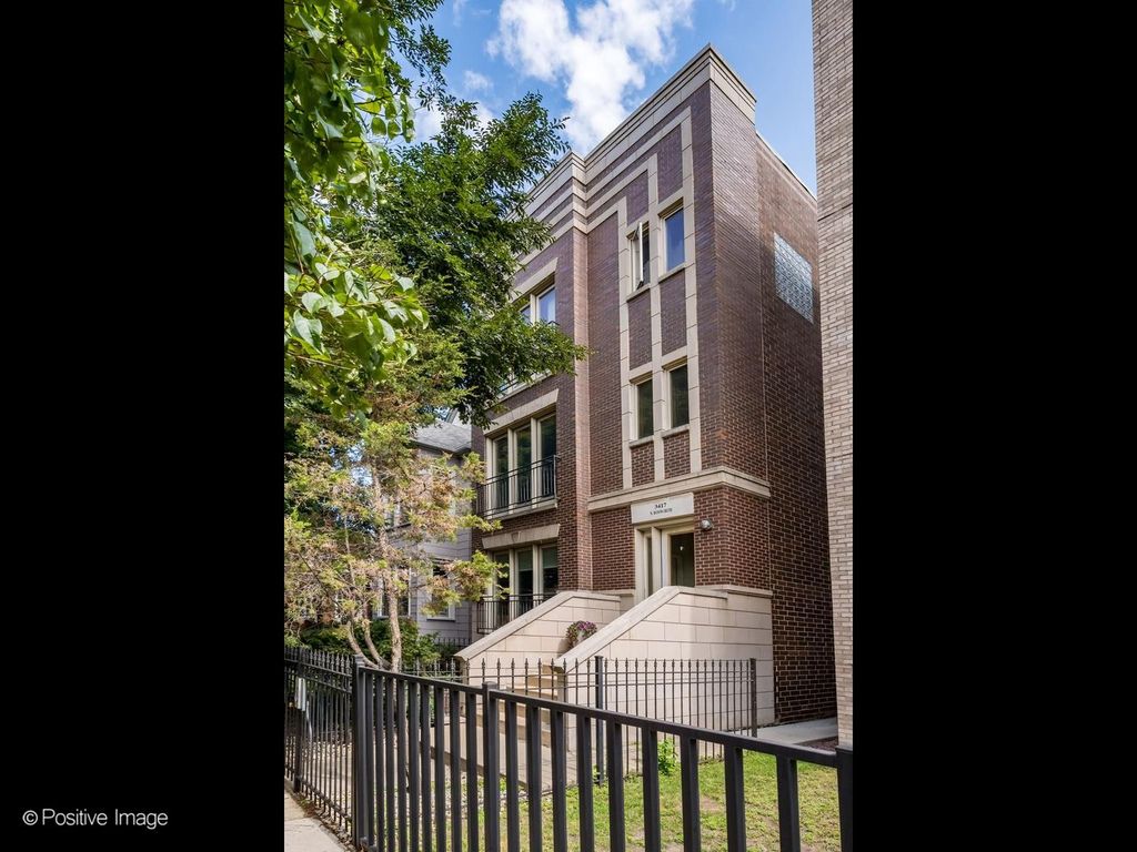 3417 N Bosworth Street 2, Chicago, IL 60657 — exterior