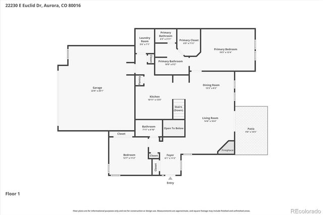 22230 E Euclid Drive, Aurora, CO 80016