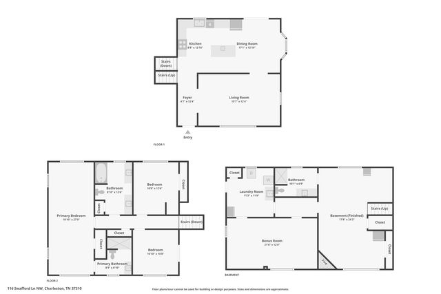 116 Swafford Lane NW, Charleston, TN 37310
