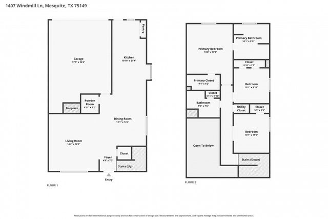 1407 Windmill Lane, Mesquite, TX 75149