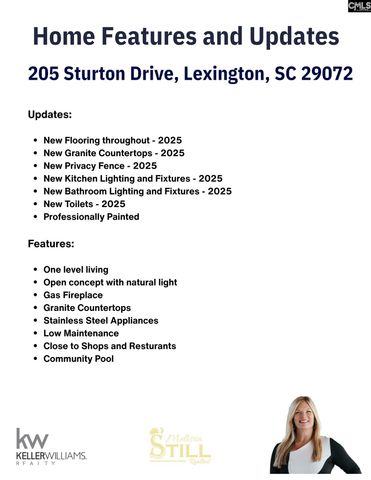 205 Sturton Drive, Lexington, SC 29072