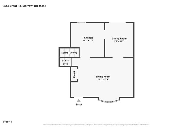 4953 Brant Road, Salem Twp, OH 45152