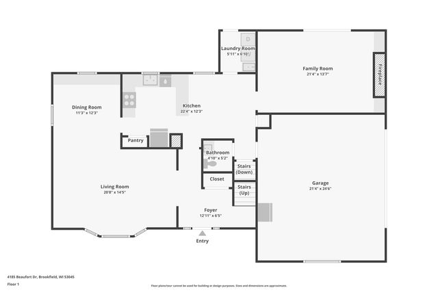 4185 Beaufort DRIVE, Brookfield, WI 53045
