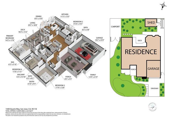 1440 Quartz Way, San Jose, CA 95118