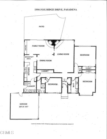 1990 Fox Ridge Drive, Pasadena, CA 91107