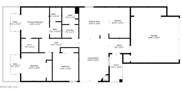 1341 E Ellis Drive, Tucson, AZ 85719