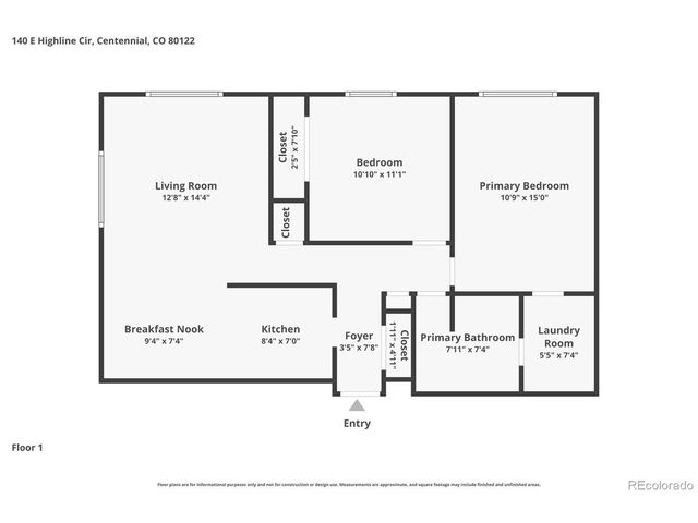 140 E Highline Cir 101, Centennial, CO 80122