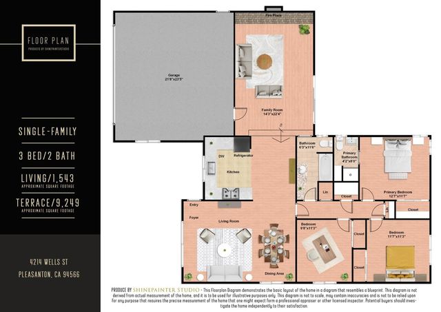 4214 Wells St, Pleasanton, CA 94566