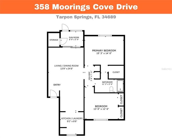 358 MOORINGS COVE DRIVE 4B, Tarpon Springs, FL 34689