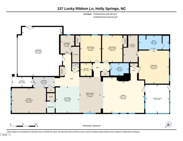 137 Lucky Ribbon Lane, Holly Springs, NC 27540