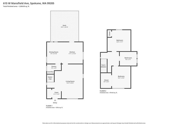 615 W Mansfield Ave, Spokane, WA 99205