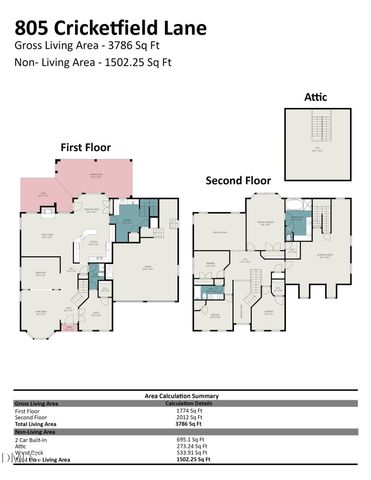 805 Cricketfield Lane, Cary, NC 27518