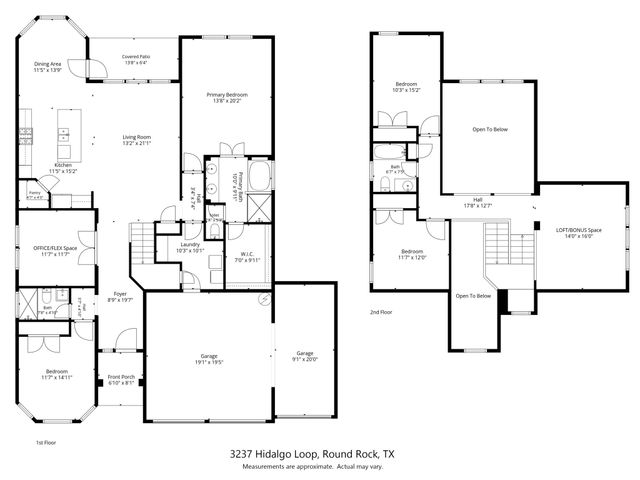 3237 Hidalgo LOOP, Round Rock, TX 78665