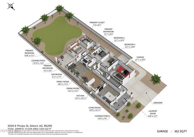 3505 E PHELPS Street, Gilbert, AZ 85295