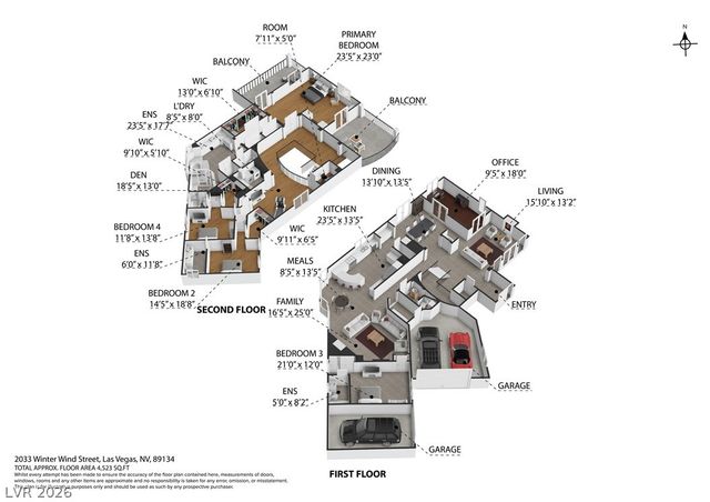 2033 Winter Wind Street, Las Vegas, NV 89134