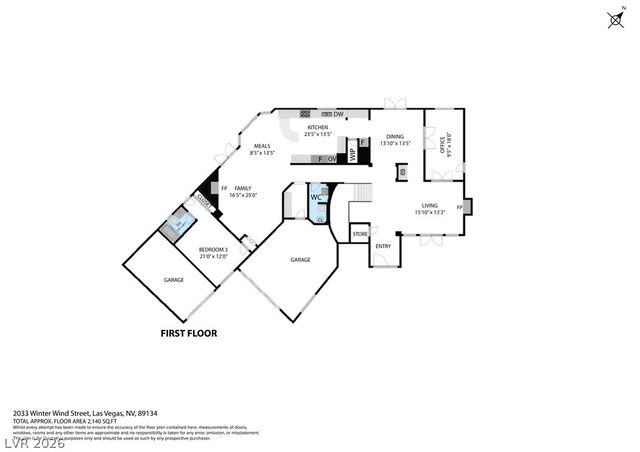 2033 Winter Wind Street, Las Vegas, NV 89134