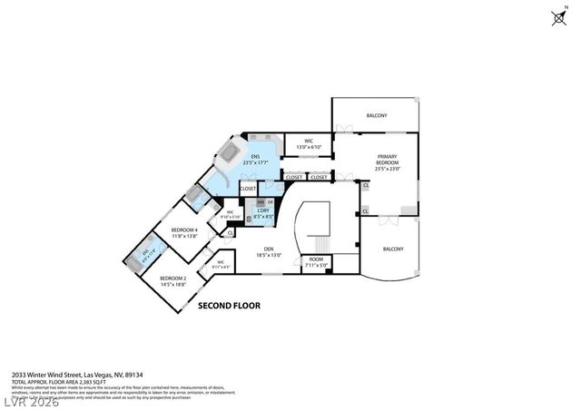 2033 Winter Wind Street, Las Vegas, NV 89134
