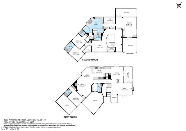 2033 Winter Wind Street, Las Vegas, NV 89134
