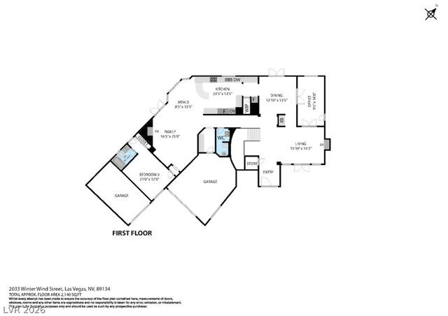 2033 Winter Wind Street, Las Vegas, NV 89134
