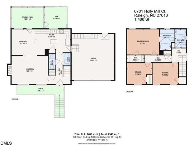6701 Holly Mill Court, Raleigh, NC 27613